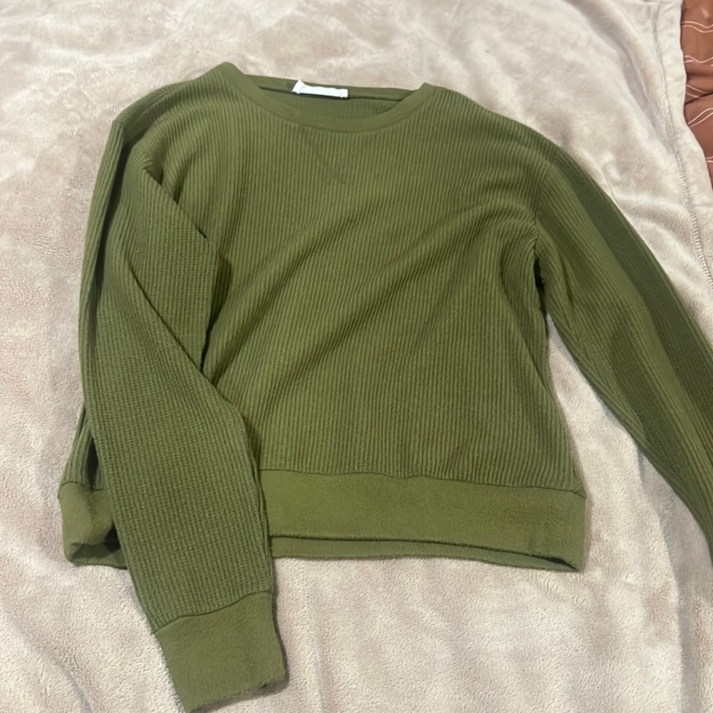 Double Zero Waffled Long Sleeve
